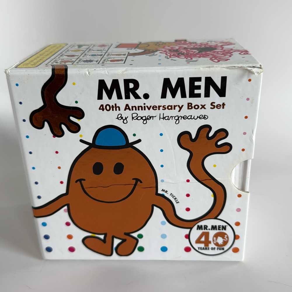 Mr. Men 40th Anniversary Hardback Box Set of Books